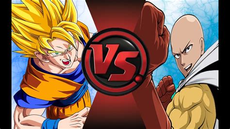 Goku Vs Saitama One Punch Man Cartoon Fight Club Episode 40 Youtube
