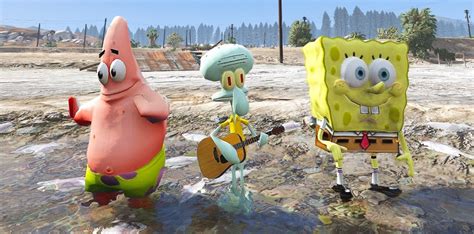 Spongebob Protagonists Pack Gta5