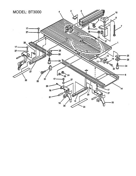Ryobi Bt3000 Table Saw Parts Sears Partsdirect