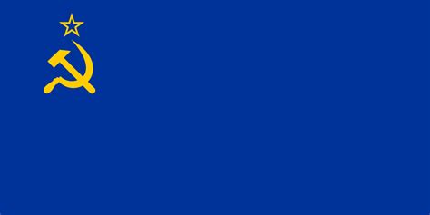 Flag Of The Ussr In Blue Vexillology