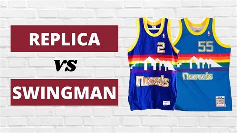 Mitchell And Ness Swingman Vs Replica Nba Jersey Review Youtube