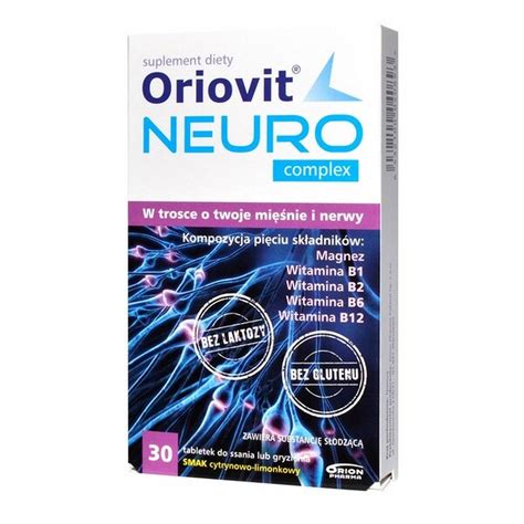 Oriovit Neuro Complex Lozenges Chewing Tablets 30 Apozona