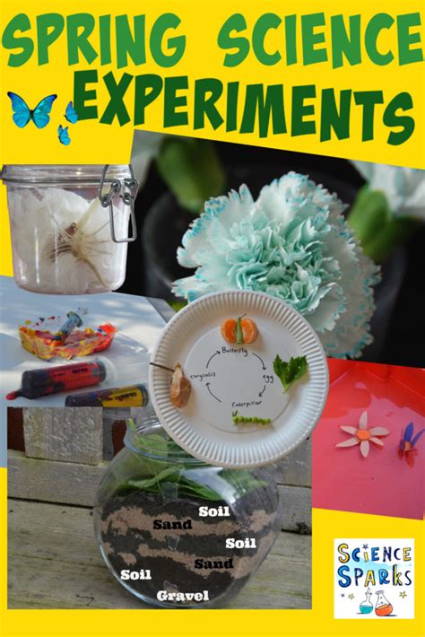 20 Fun Spring Science Experiments For Kids Science Sparks