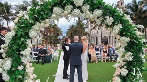 Extravagant Wedding At The Breakers Palm Beach By Domino Arts