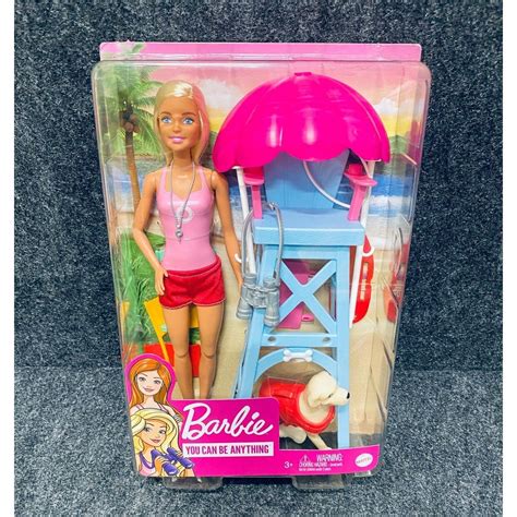 Barbie Lifeguard Playset Blonde Doll
