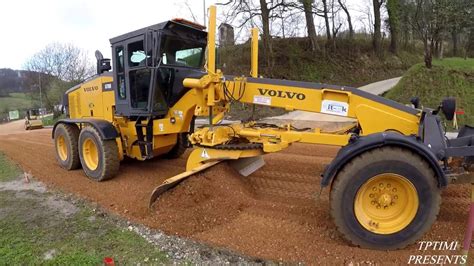 Motor Grader Big Road Grading Skilled Operator Youtube