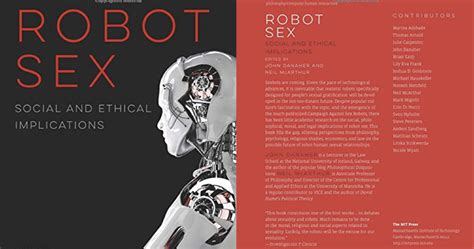 Philosophical Disquisitions Robot Sex Paperback Edition And Some Blog