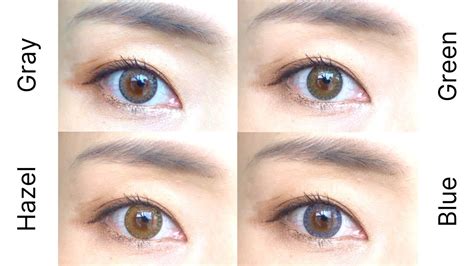 Alcon DAILIES COLORS On Asian Brown Eyes YouTube