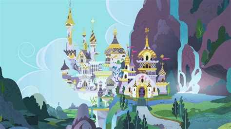 Canterlot Castle Or The Crystal Palace My Little Pony Friendship Is