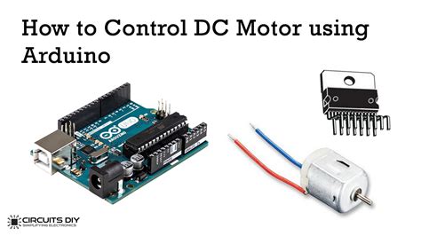 How To Control Dc Motor Using An Arduino