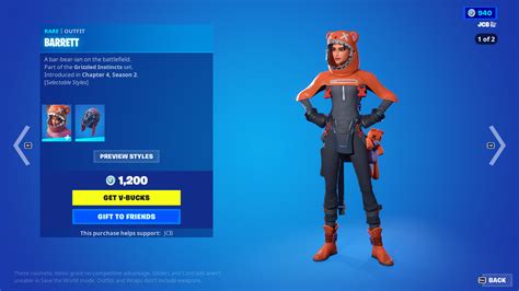 New Barrett Outfit Available Now Fortnite News