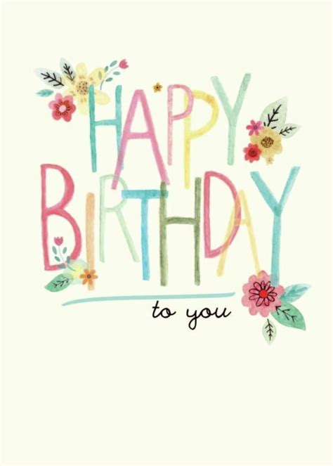 Felicity French Advocate Art Happy Birthday Cards Birthday Wishes