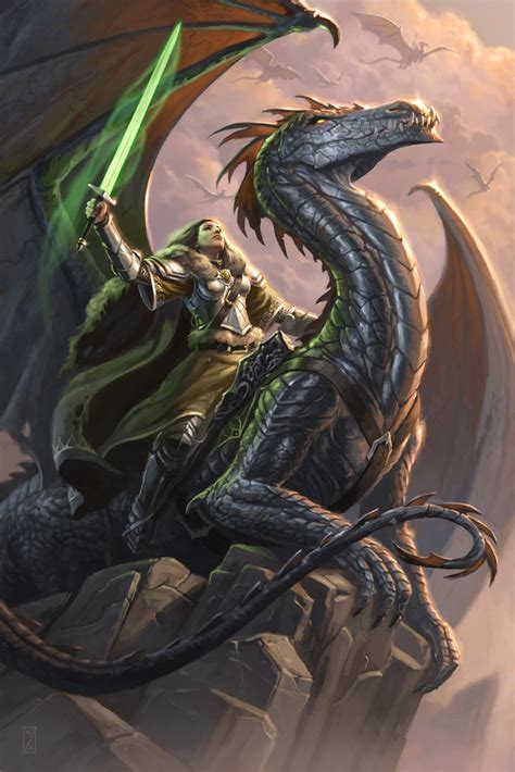 Female Warriorscombatants Image By Harold Seet Dragon Rider Fantasy