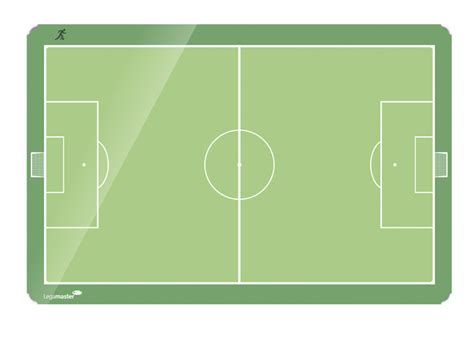 Das kleinste mögliche fußballfeld nach den regeln des deutschen fußballbundes ist 90 meter lang und 45 meter breit, das größtmögliche darf bis zu 120 meter x 90 meter groß sein. Legamaster Whiteboard ACCENTS Fußballfeld 90x120 cm ...