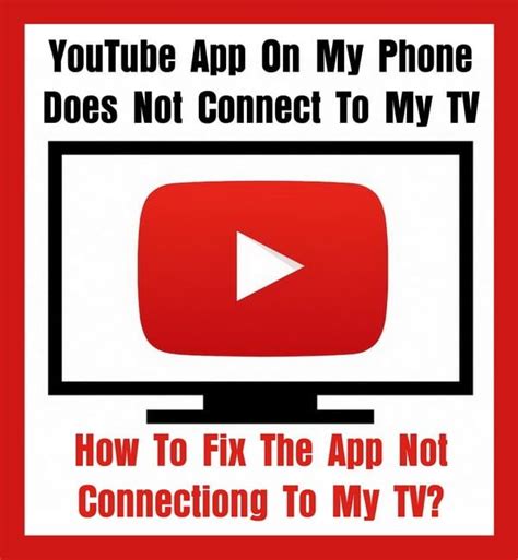 App works for a few mins initially then screen goes black. The YouTube App On My Phone Does Not Connect To My TV And ...