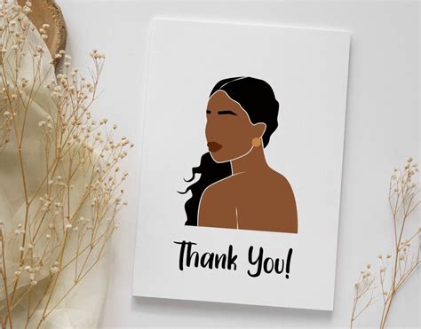 African Woman Svg Black Woman Clipart Feminine Vector Etsy