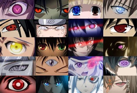 Cool Anime Eyes