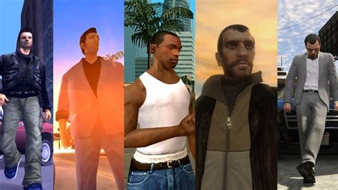 Every Grand Theft Auto Playable Character Ranked Worst To Best Gambaran
