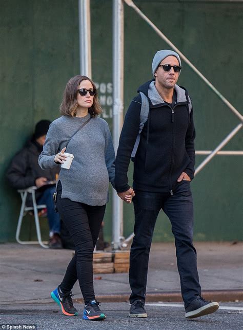 Rose Byrne Shows Off Her Baby Bump With Bobby Cannavale In New York