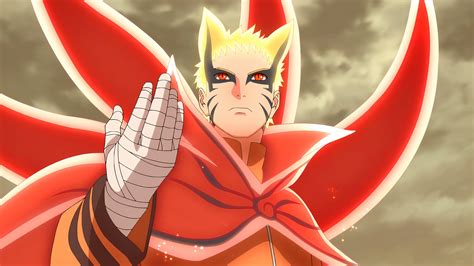 Naruto Uzumaki Hand Up Baryon Mode Anime Wallpaper 4k Hd Id8737