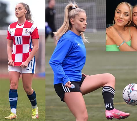 Croatian Soccer Player Ana Maria Markovic Hottest Female Athletes