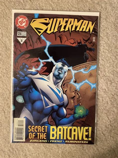 superman issue 126 secret of the batcave comic dc comics aug 1997 4 00 picclick
