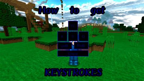 How To Get Keystrokes In Minecraft Bedrock Edition Youtube