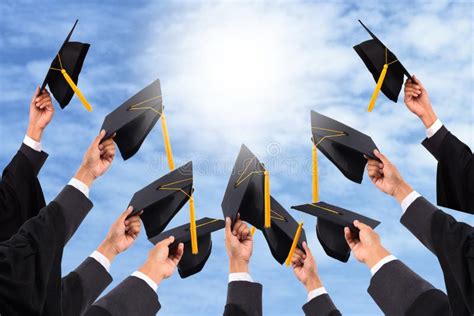 Graduates Of The University Stock Photo Image Of Background College