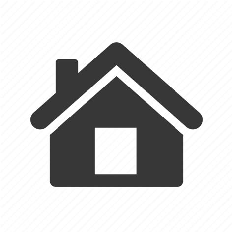 Building Home House Interface Raw Simple Web Icon