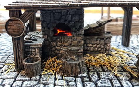 Yiths Wargaming Blog Medieval Crane And Forge