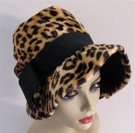Vintage Faux Leopard Hat By Vintagous On Etsy 3000 Leopard Hat