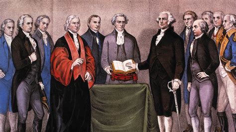 the first presidential inauguration how george washington rose to the office history