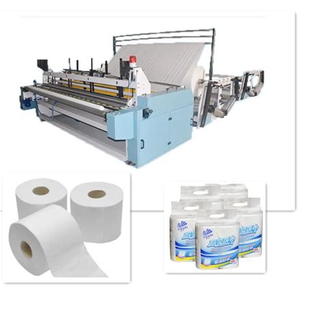 Fully Automatic Toilet Paper Roll Manufacturing Machine Rewinding Punch
