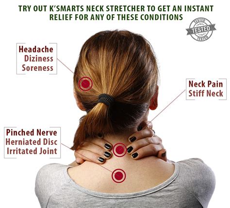 Pinched Nerve Neck Stretcher Cervical Traction Device For Home Pain