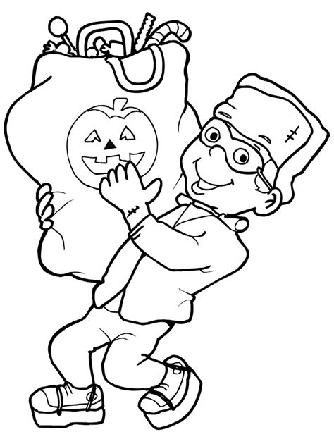 transmissionpress: Halloween Coloring Pages for Kids