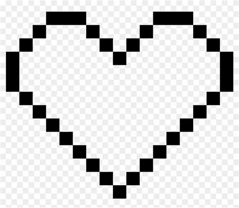 Easy Pixel Art Minecraft Heart Handmade By Zurek