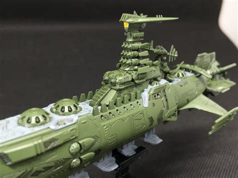 森々博士の模型日記 メカコレクション03 宇宙戦艦ヤマト2202 カラクルム級戦闘艦