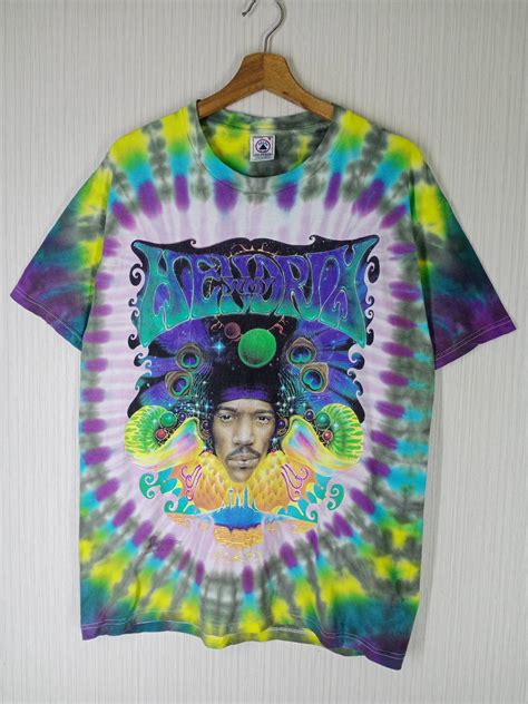 Vintage Rare Vintage 1993 Jimi Hendrix Tie Dye Tshirt Grailed