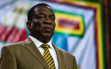 Zimbabwes Emmerson Mnangagwa Calls For End To Western Sanctions At