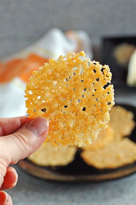 Baked Parmesan Crisps Recipe Cooking With Mamma C