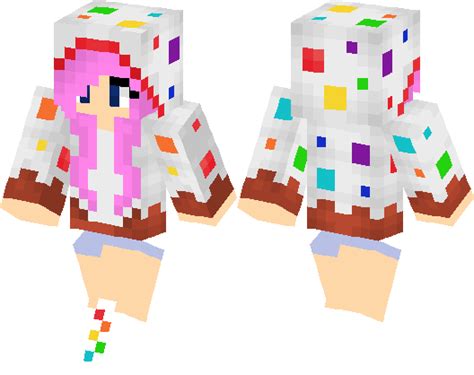 Cute Cake Girl Minecraft Skin Minecraft Hub