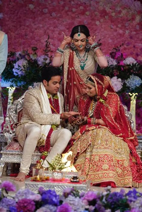 Akash Ambani Weds Shloka Mehta Highlights People Newsthe Indian Express