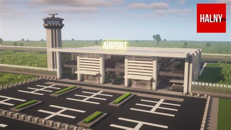 How To Build An Airport In Minecraft Youtube
