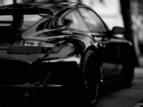 Porsche Cars Wallpapers Black