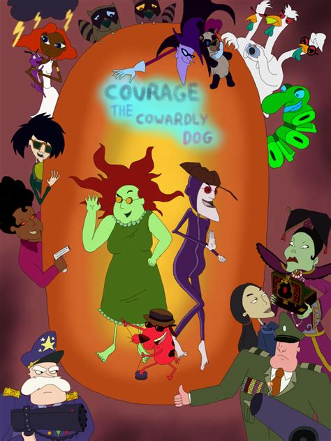 What The Heck I Dont Even Courage The Cowardly Dog Fan Art