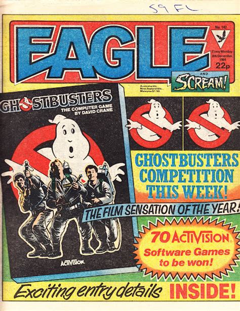 Starlogged Geek Media Again 1984 Eagle December Issues 1984