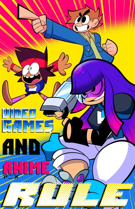 Video Games And Anime Rule By Onemanshowoff On Newgrounds Cartoon