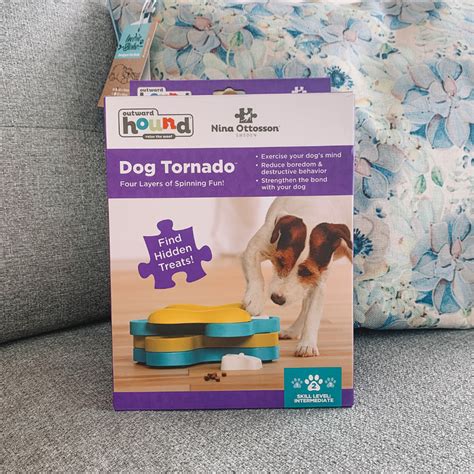 Dog Tornado Toy Furry N Fabulous