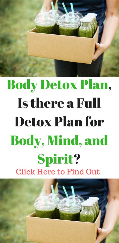 Body Detox Plan Is There A Full Detox Plan For Body Mind And Spirit