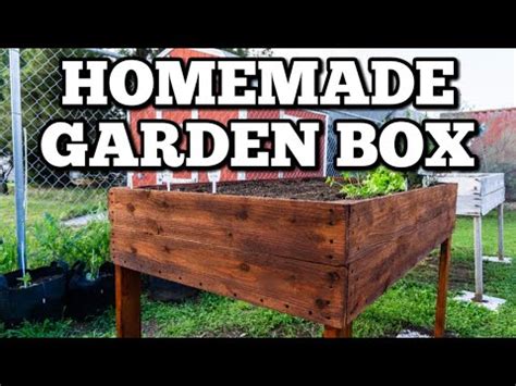 Do it yourself garden is all about showing your creativity and imagination! How To Make A Raised Garden Box | Do It Yourself - YouTube